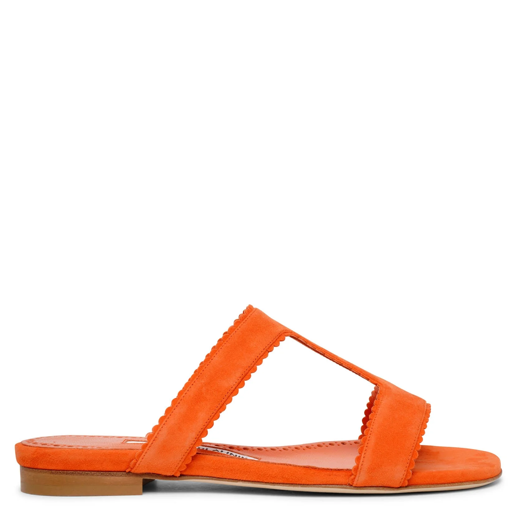 Artas Orange Suede Flats - Savannahs